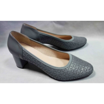 Eleganckie Buty Damskie Szary 44