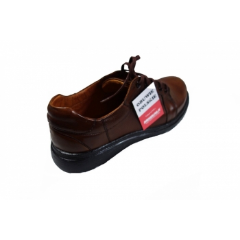 Buty Męskie Sportowe Brązowe 41