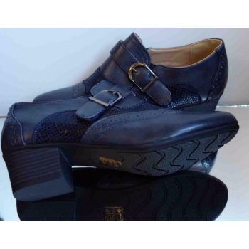 Botki damskie granat ażur 39cm - eleganckie i wygodne