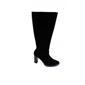 Eleganckie Kozaki z Weluru - Cholewka 50 cm (Nr 39)