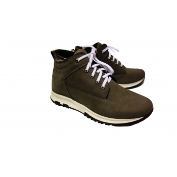 Botki Timberki Granat 37 nubuk, koturn 2.5cm