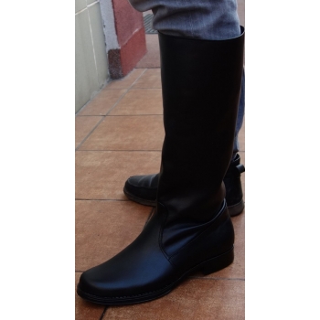 Skórzane Kozaki Męskie Wsuwane nr 42