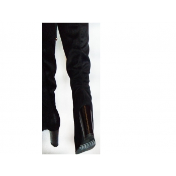 Kozaki LAYCRA SZEROKA CHOLEWKA, rozmiar 37