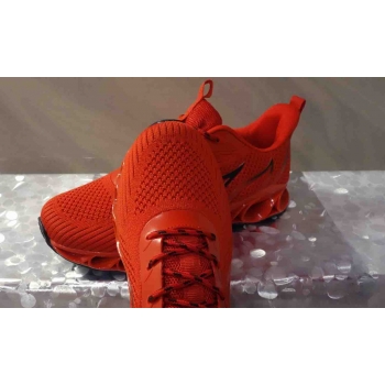 Sportowe Buty Fashion SIATKI, czerwone, 43