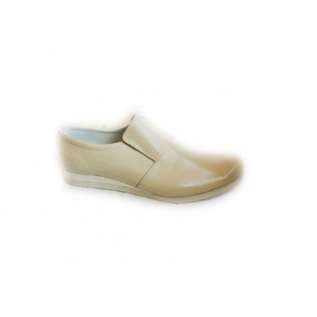 Buty Skórzane Męskie 45 H Beż