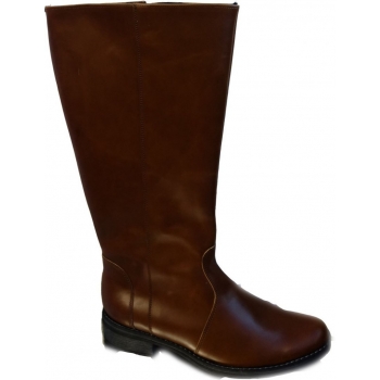 Kozaki Szeroka Cholewka Nr 40 - Brązowe