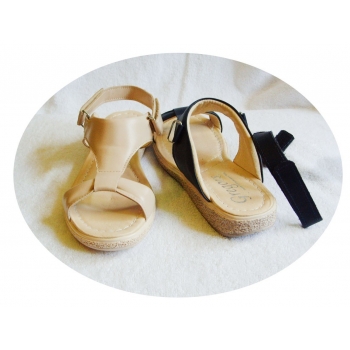 Eleganckie sandałki skórzane GREGORS