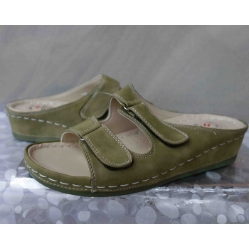 Klapki Damskie Oliwka H Khaki 42