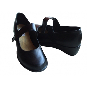 Eleganckie Czółenka Skórzane 37 cm