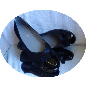 Buty skórzane czarny tego G. 43