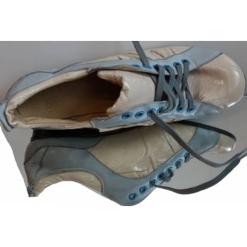 Buty damskie biało-niebieskie, rozmiar 39