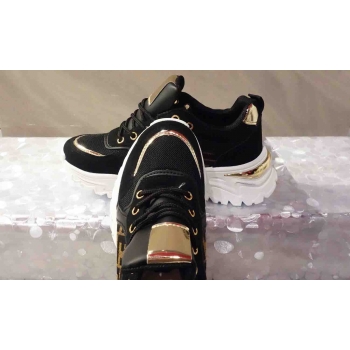 NOWOŚĆ Sportowe Buty Fashion Czarne 37