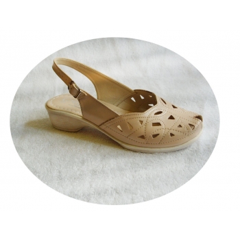 Elegancki sandał, skóra naturalna, rozmiar 41.