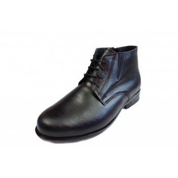 Męskie Trzewiki Skóra Szeroka Stopa 41