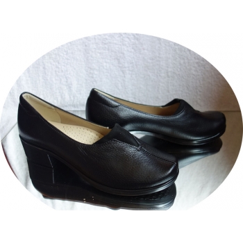 Eleganckie Mokasyny Damskie - Czarne 36