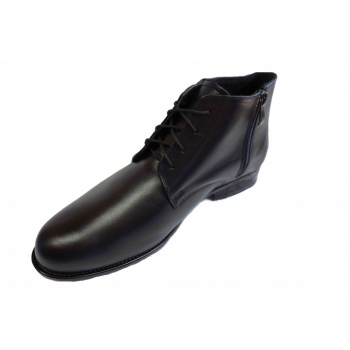 Męskie Trzewiki Skóra Szeroka Stopa 41