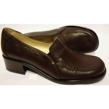 Buty Mokasyny Skórzane Damskie 37