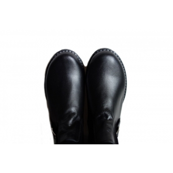 Kozaki z dżetami szeroka cholewka 46cm