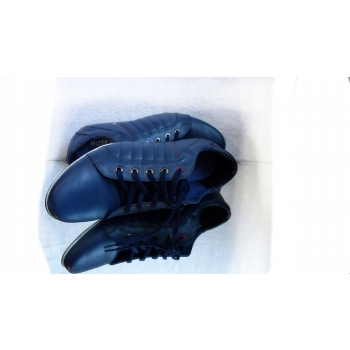 Ekskluzywne męskie sportowe skórzane buty