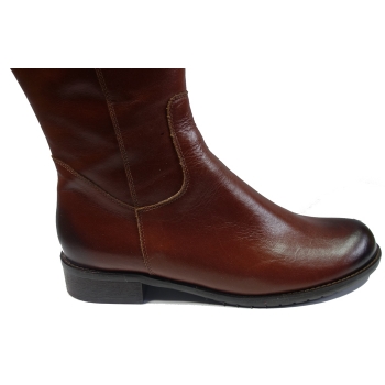 Kozaki Skóra Naturalna, KONIAK, 40 cm cholewka, 26-42