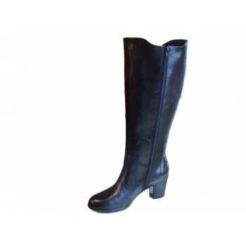 Kozaki Skórzane szeroka cholewka 42 cm 41