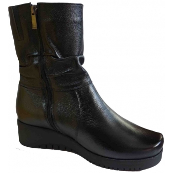 Kozaczki Damskie na Szeroką Stopę - Rozmiar 36