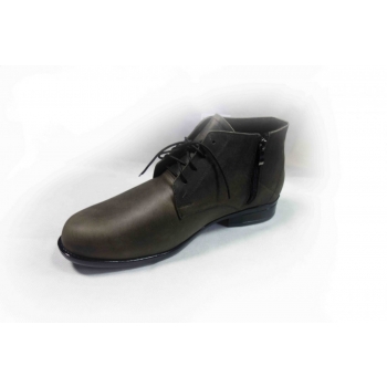 Kozaki Skórzane Męskie | Szerokie, Szeroka stopa | 40