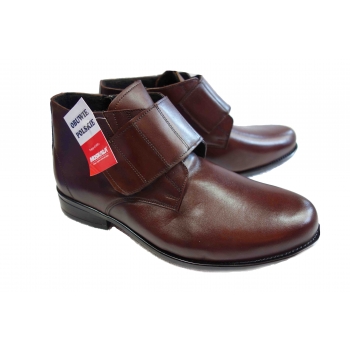 Buty Męskie Rzep Skóra Naturalna 40 H Cabir