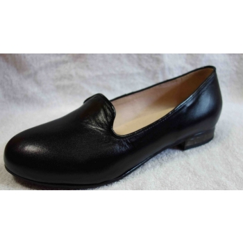 Eleganckie balerinki mokasyny z szeroką stopą - r.40