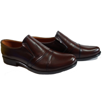 Skórzane Buty Męskie - Eleganckie Tęgość H