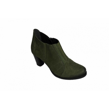 Eleganckie Botki Oliwkowe, Nr. 37