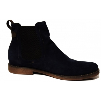 Eleganckie Wsuwane Męskie Sztyblety | Granat | Nr. 41