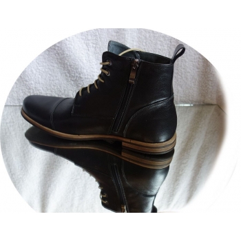 Eleganckie trzewiki skórzane 43