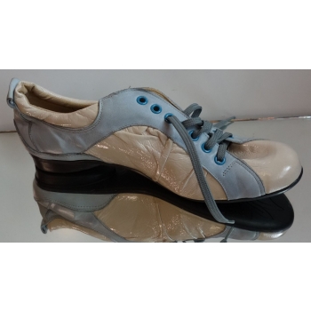 Buty damskie biało-niebieskie, rozmiar 39