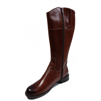 Kozaki Skóra Naturalna, KONIAK, 40 cm cholewka, 26-42
