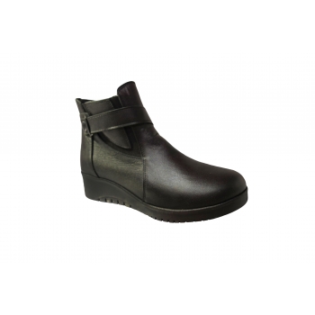 Nowe Damskie Botki Czarne 3,5cm - roz. 37