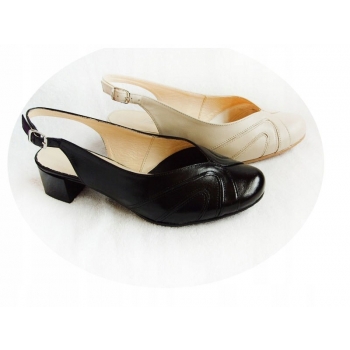 Eleganckie Sandały Skórzane H Haluksy