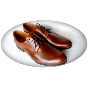 Eleganckie Półbuty Skórzane 42
