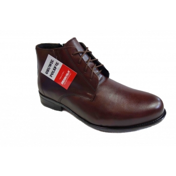 Trzewiki Męskie na Szeroką Stopę Brąz 42