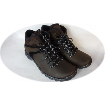 Eleganckie Trekkingi Skórzane Męskie 45