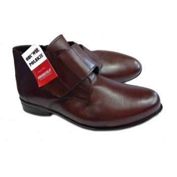 SZEROKIE kozaki MESKIE tęg 3 x H cabir 39 RZEP -> Wygodne i Stylowe Męskie Kozaki Cabir 39