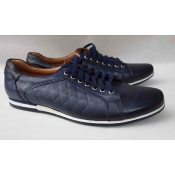 Półbuty Męskie Moskała Granat 42