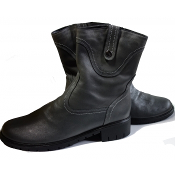 Buty Botki Skóra Zimo 42