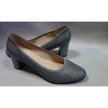 Eleganckie Buty Damskie Szary 44