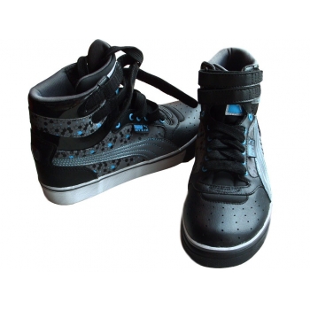 PUMA Trampki Czarno-Niebieskie 39