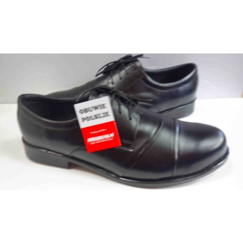 Eleganckie skórzane buty męskie czarny 39