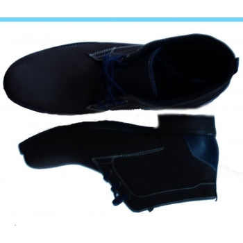 Eleganckie Skórzane Sztyblety Męskie brąz NR 42