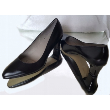 Eleganckie Skórzane Czółenko Obcas 6cm H Haluksy 36