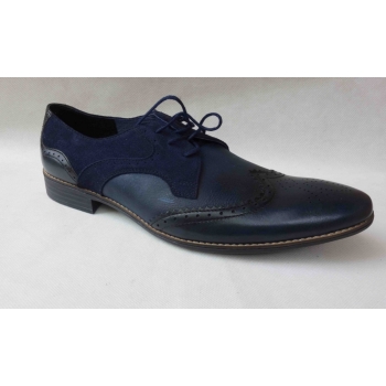 Eleganckie Półbuty Męskie - Granatowy 42