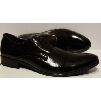 Eleganckie męskie półbuty czarne -40%